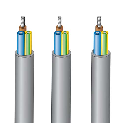 Three Cores PV1-F Solar Cable